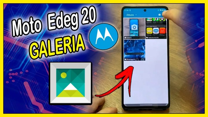 Como instalar a GALERIA da Motorola no Moto Edge 20