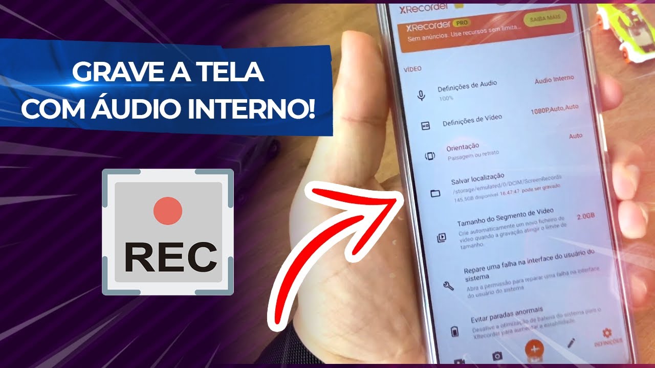 Como gravar tela do celular com áudio interno – ANDROIDEMLOOP