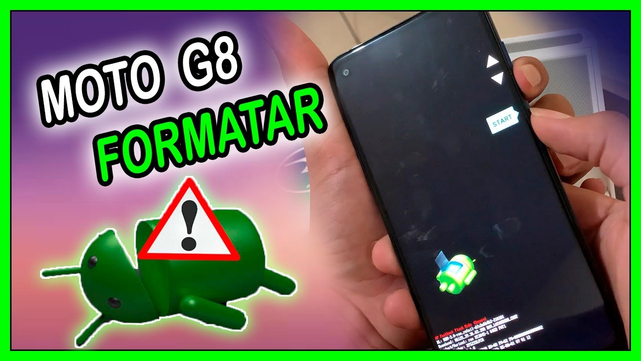 Como formatar o Moto G8 – Hard Reset – ANDROIDEMLOOP