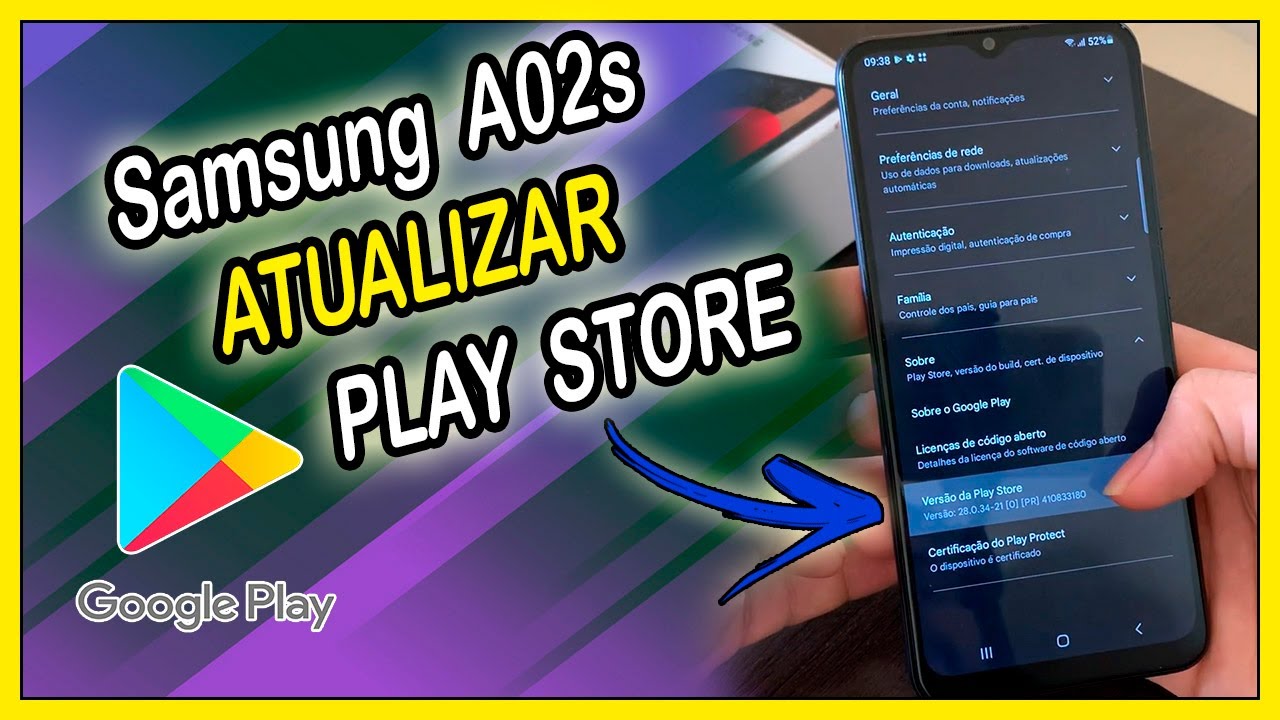 Como atualizar a Play Store no Samsung A02s – ANDROIDEMLOOP
