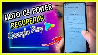 Como recuperar a Play Store No Moto G9 Power