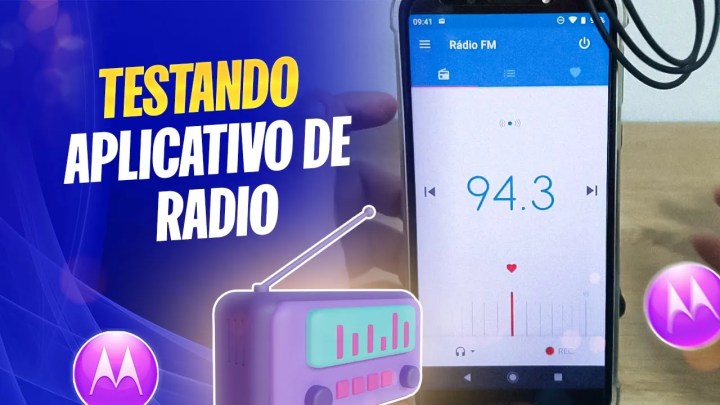Moto G6 Play – testando aplicativo de radio