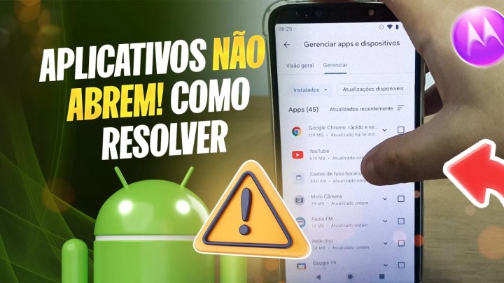Moto G6 Play – aplicativos não abrem? como resolver !