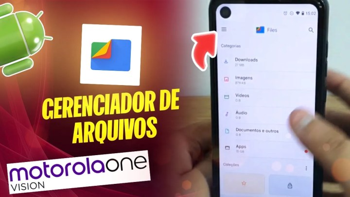 Como Usar o Gerenciador de arquivos no Moto One Vision – Passo a passo