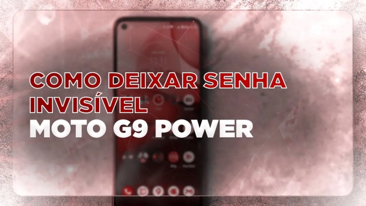 Moto G9 Power – Como deixar senha invisível