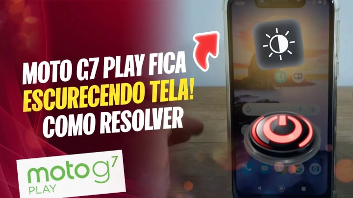 Moto G7 Play fica escurecendo tela? Como resolver!
