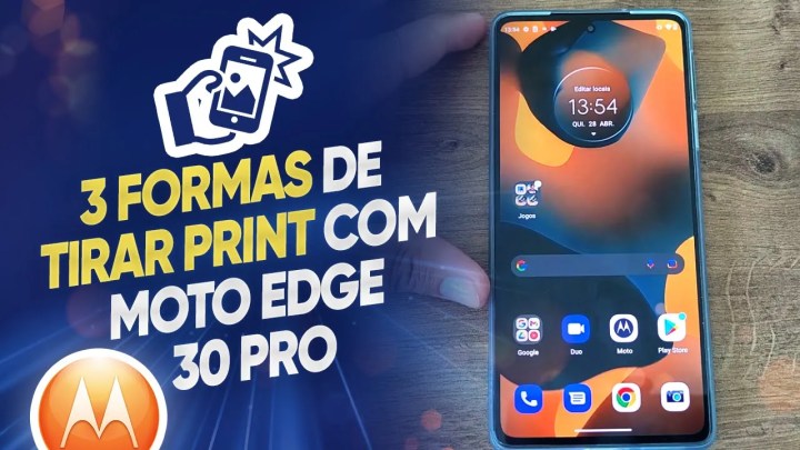 3 Formas de tirar print com Moto Edge 30 Pro