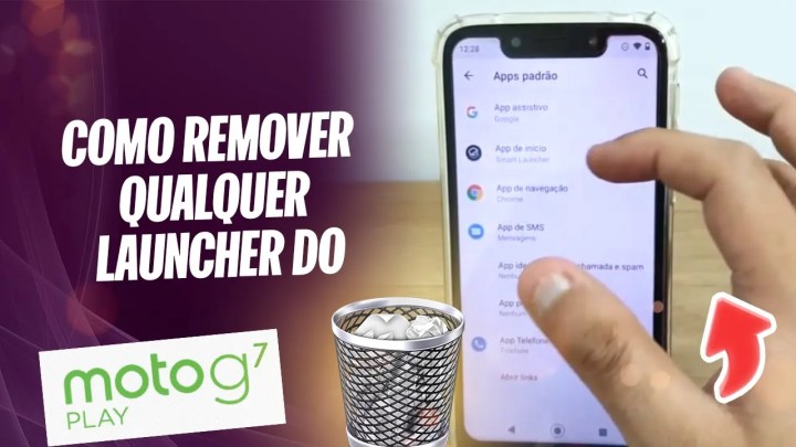 Como remover qualquer launcher do Moto G7 Play – Passo a passo