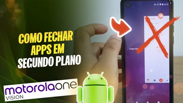 Moto One Vision – Como fechar apps em segundo plano