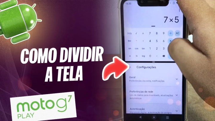 Como dividir a tela do Moto G7 Play – Passo a passo