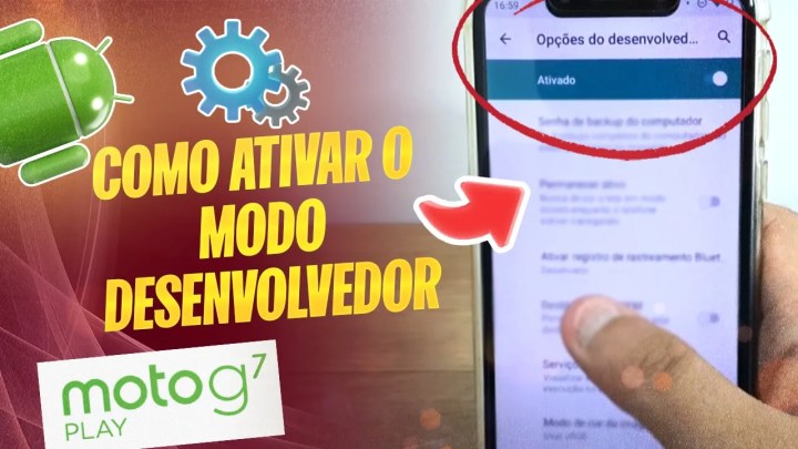 Como ativar o Modo Desenvolver no Moto G7 Play – Passo a passo