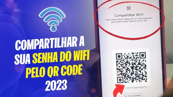 Como compartilhar a sua senha do WiFi pelo QR CODE 2023