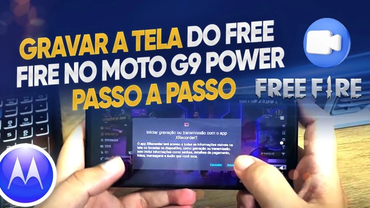 Como gravar a tela do Free Fire no Moto G9 Power – Passo a passo