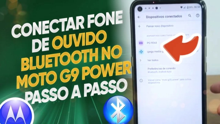 Como conectar fone de ouvido bluetooth no Moto G9 Power – Passo a passo