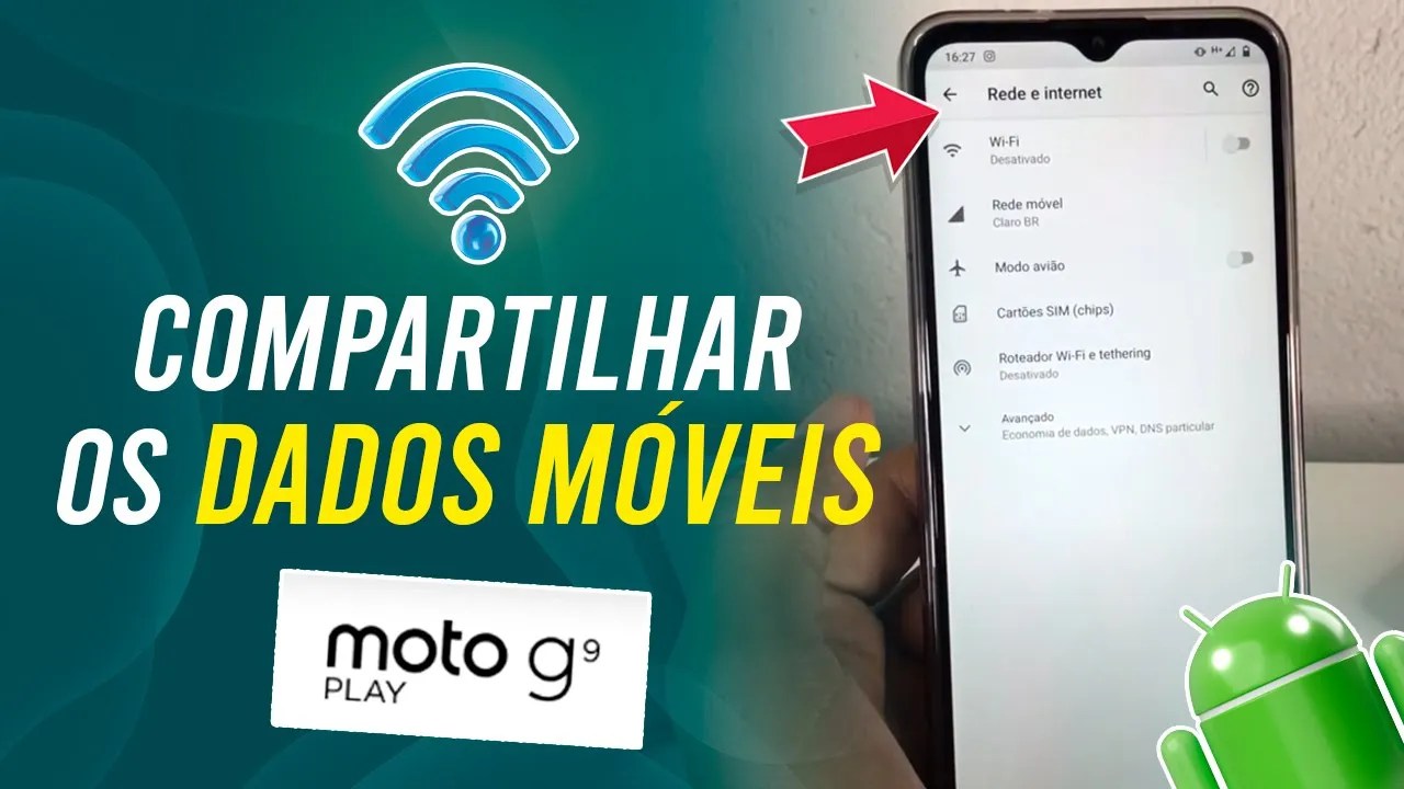 Como compartilhar os dados moveis do Motorola Moto G9 Play – ANDROIDEMLOOP