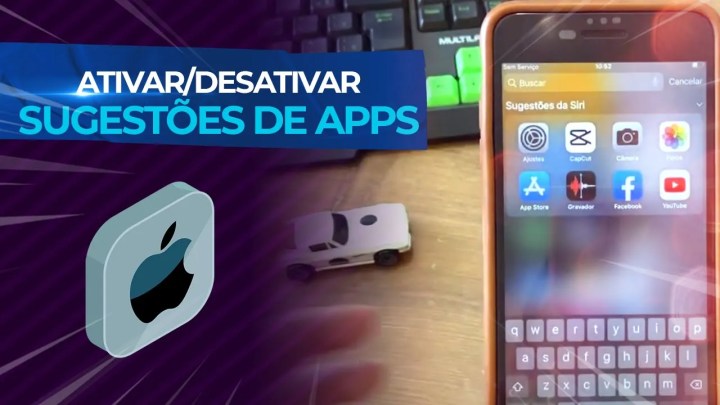 Como ativar ou desativar as sugestões de aplicativos no iPhone