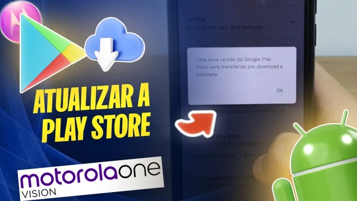 Como atualizar a play store no Moto One Vision – Passo a passo