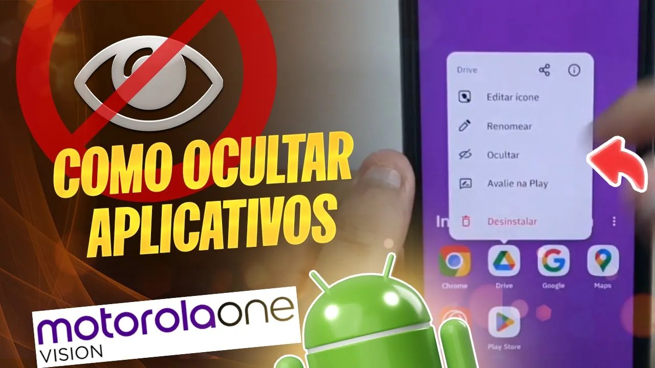 Como ocultar aplicativos no Moto One Vision – Passo a passo – ANDROIDEMLOOP