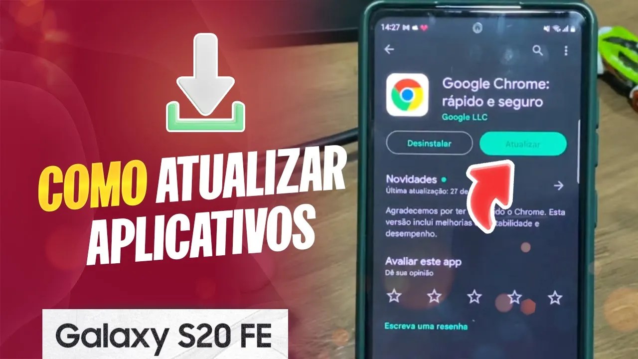 Como atualizar aplicativos no Samsung S20 FE – Passo a passo ...