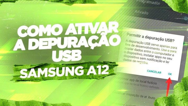 Samsung A12 – Como ativar depuração USB