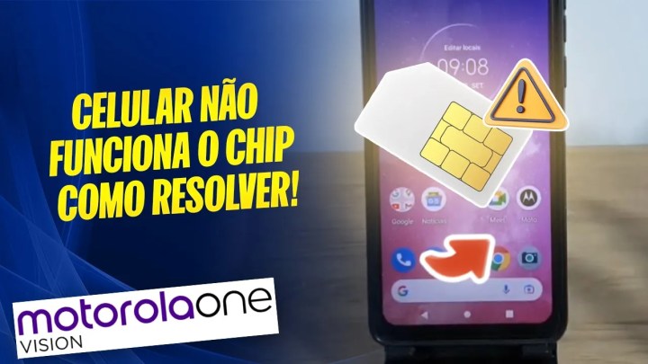 Moto One Vision – Celular não funciona o chip? Como resolver!