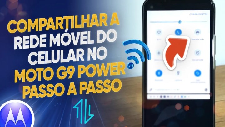 Como compartilhar a rede móvel do celular no Moto G9 Power – Passo a passo