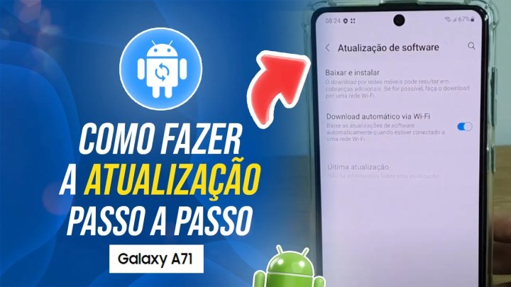 Como atualizar o Samsung A71 – Passo a passo