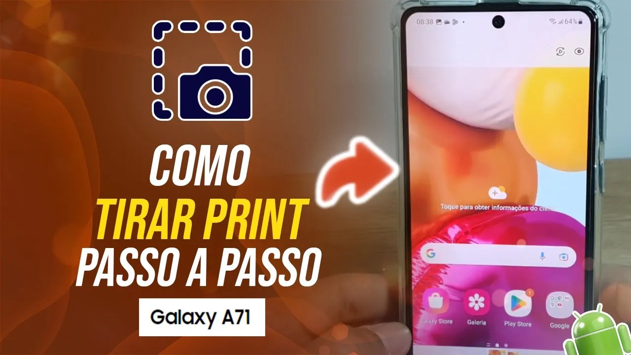 Como tirar print no seu Samsung A71 – Passo a passo – ANDROIDEMLOOP