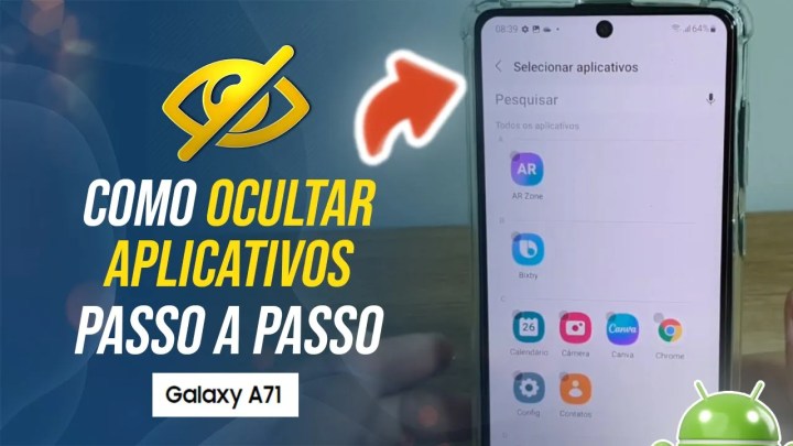 Como ocultar aplicativos no seu Samsung A71 – Passo a passo