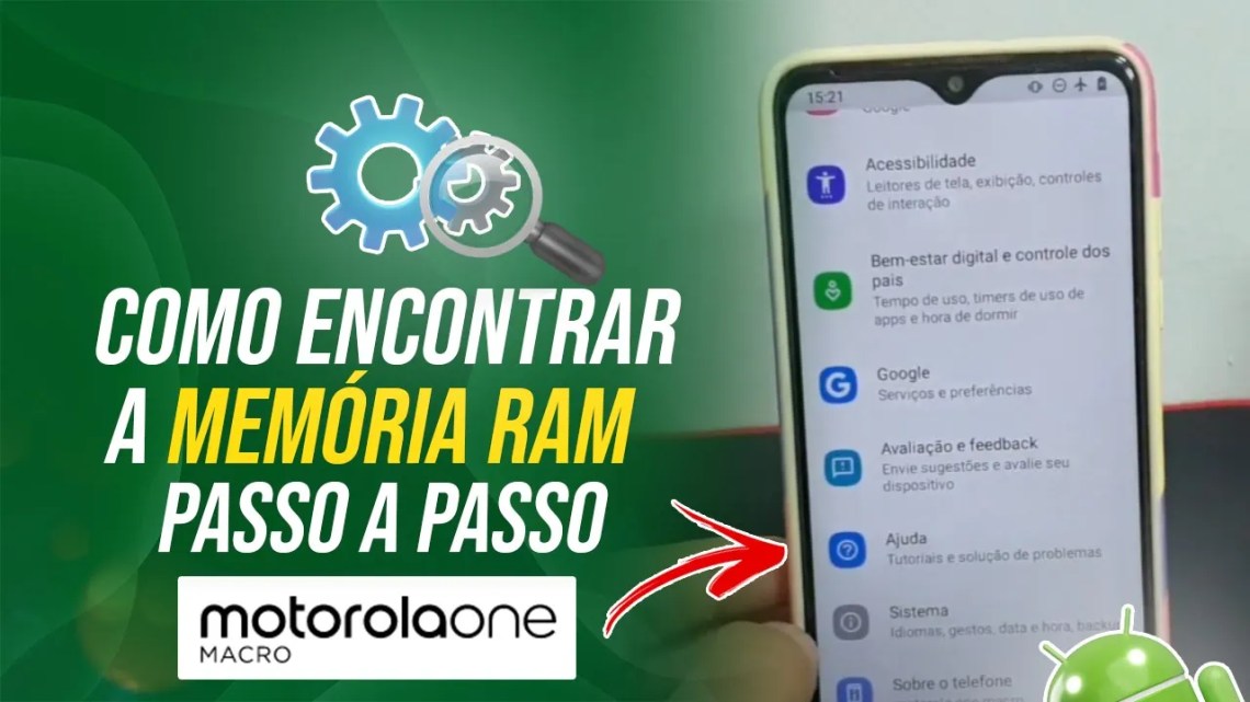 Como encontra a memoria RAM no Moto one macro – passo a passo