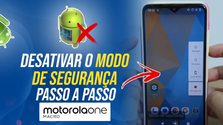 Como sair ou desativar o modo de segurança no Moto One Macro – Passo a passo