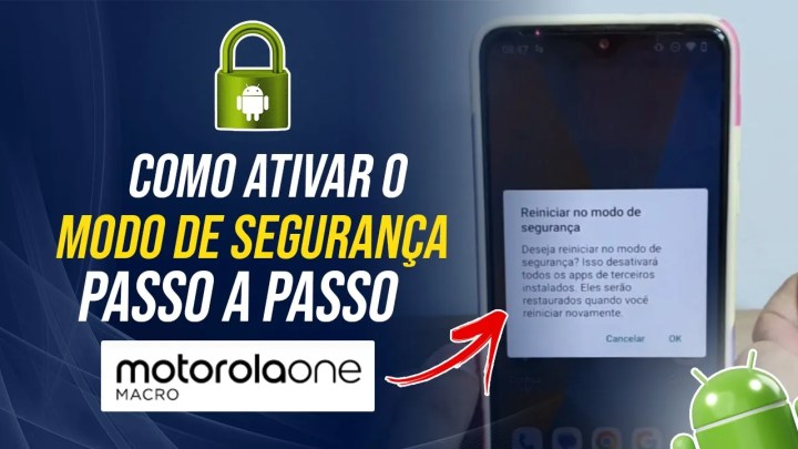 Como ativar o modo de segurança no Moto One Macro – Passo a passo