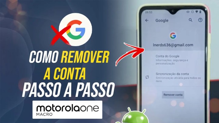 Como remover conta no Moto One Macro – Passo a passo