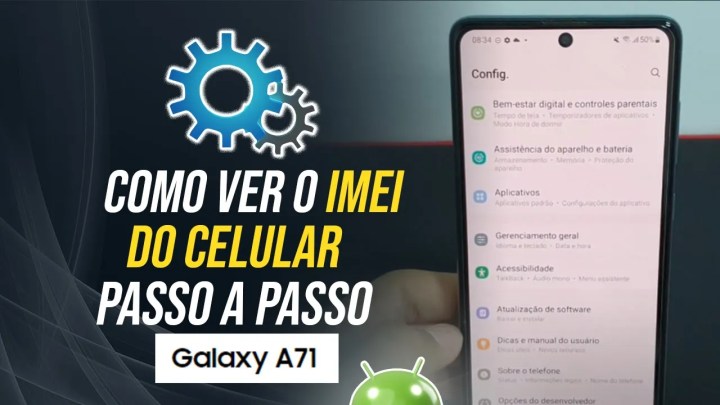 Como ver o IMEI do Samsung A71 – Passo a passo
