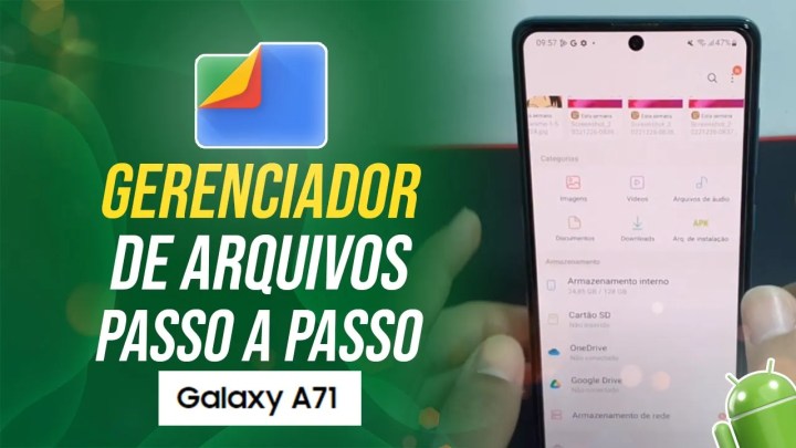 Gerenciador de arquivos do Samsung A71 – Passo a passo