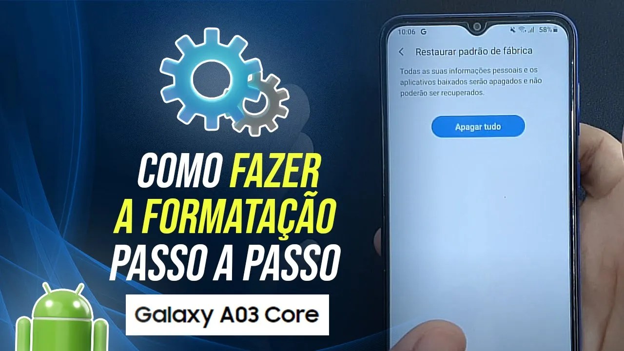 Como formatar o Samsung A03 Core – Passo a passo – ANDROIDEMLOOP