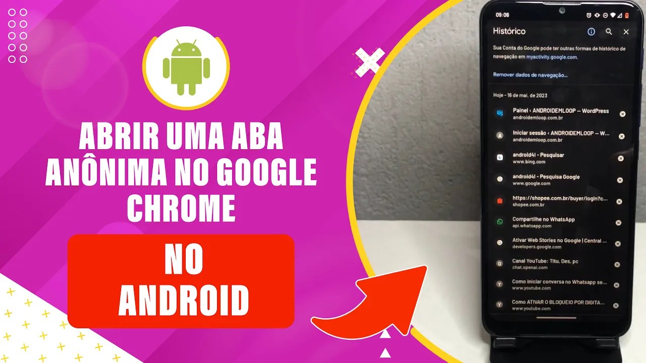 Como Abrir uma Aba Anônima no Chrome para Android – ANDROIDEMLOOP