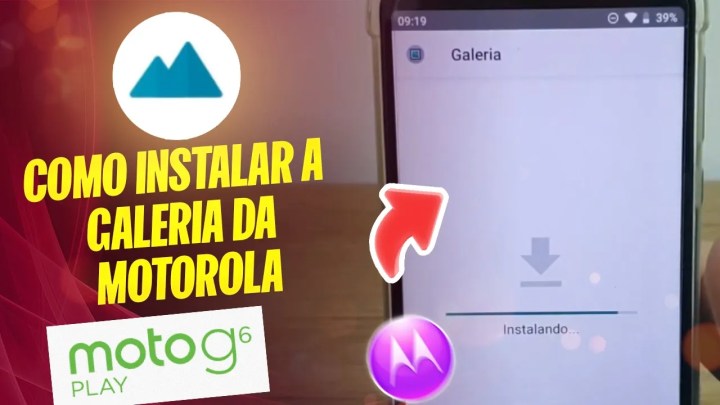 Como Instalar a Galeria da Motorola no Moto G6 Play