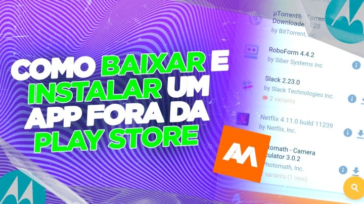 Como Baixar e Instalar um App Fora da Play Store no Moto G6 Play