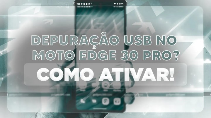 Como Ativar a Depuração USB no Moto Edge 30 Pro