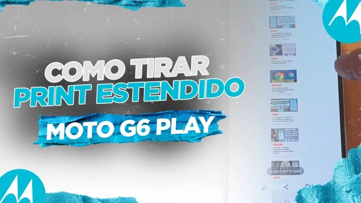 Como Tirar Print Estendido no Moto G6 Play
