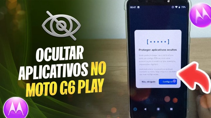 Como Ocultar Aplicativos no Moto G6 Play