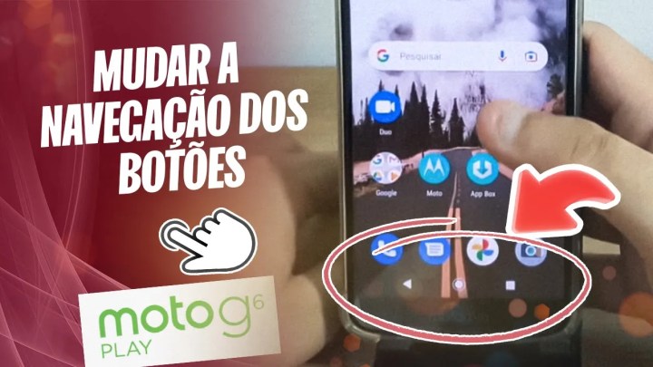 Como Mudar a Navegação dos Botões no Moto G6 Play