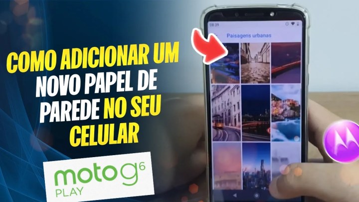 Moto G6 Play: Como Adicionar um Novo Papel de Parede no Seu Celular