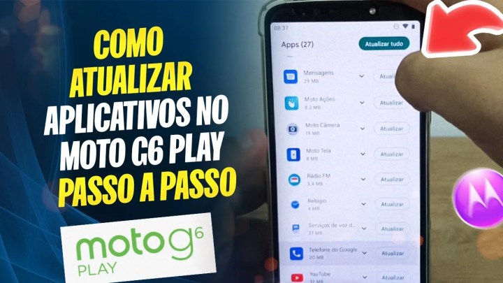 Guia: Como Atualizar Aplicativos no Moto G6 Play