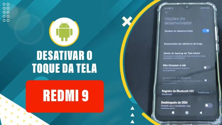 Como Desativar o Toque na Tela no Seu Redmi 9 – Passo a Passo