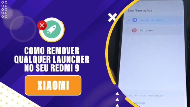 Como Remover Qualquer Launcher no Seu Redmi 9