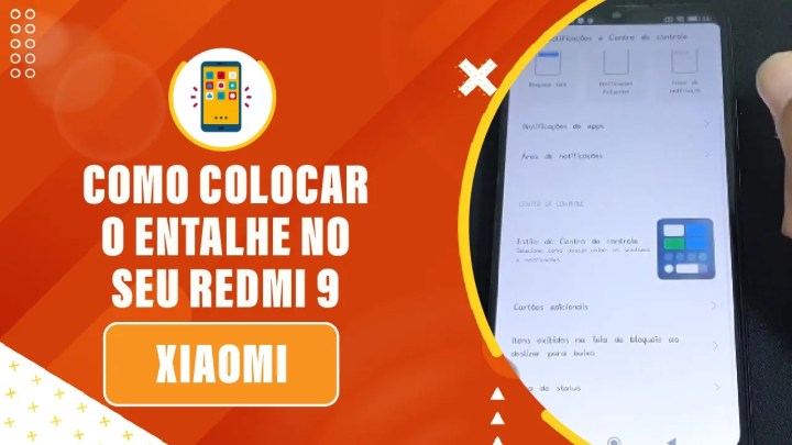 Como Colocar o Entalhe no Seu Redmi 9