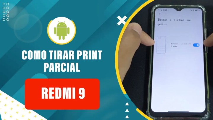 Como Tirar Print Parcial no Seu Redmi 9 – Passo a Passo