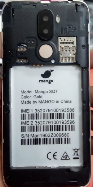 Mango SQ7 Flash File MT6580 Fastboot Hang Fix